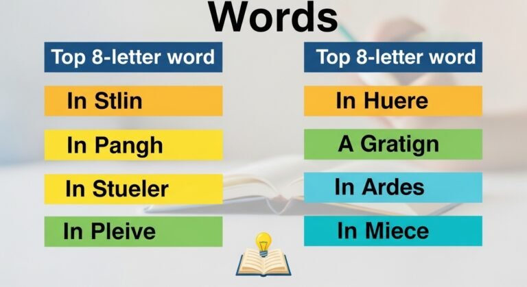 8 Letter Words
