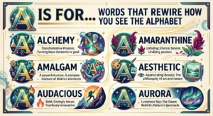 Letter Words Starting with A