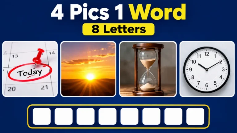 Stuck on a 4 pics 1 word 8 letters puzzle? Learn the exact method to crack any 8-letter answer fast, plus common word patterns and letter-tile tricks.